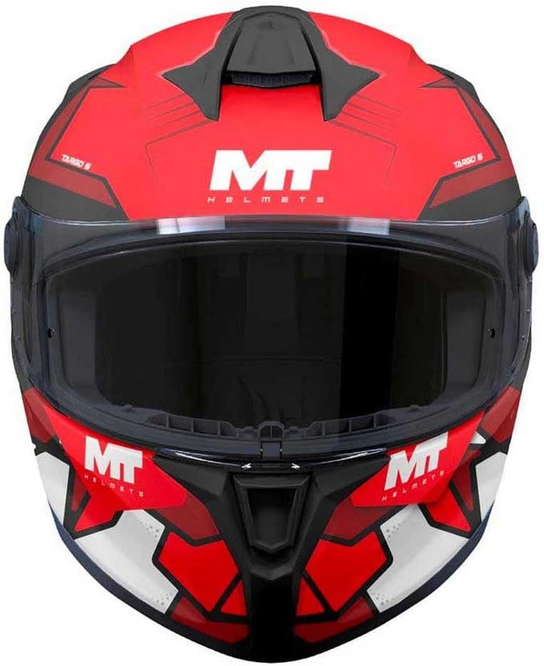 MT Helmets Targo M — Casco Moto Integral con Visor Solar Full Vision -Edicion Piqueras