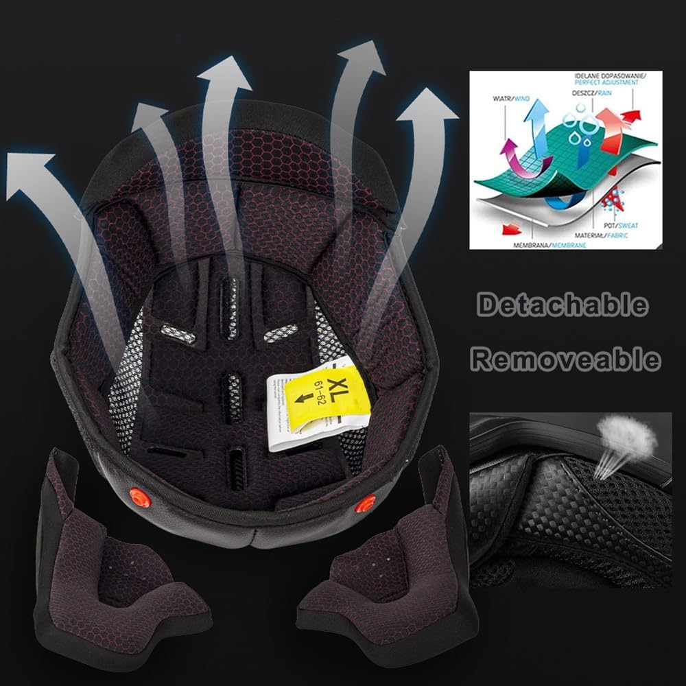 Casco de Moto Modular con Bluetooth Integrado ECE Homologado — Doble Visera Flip Up | Timer Off The Limit
