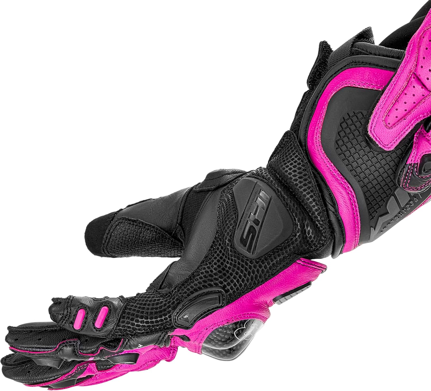 SHIMA RS-3 Guantes Moto Racing Mujer Cuero Homologados — Racing Ventilados con Protección