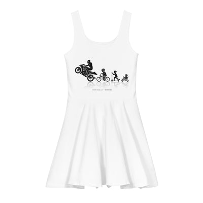 Vestido Skater Racing All Over — Timer Off The Limit