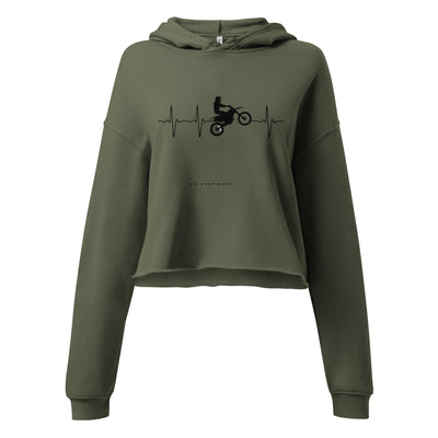 Sudadera corta para mujer pasion Motera timer off the limit